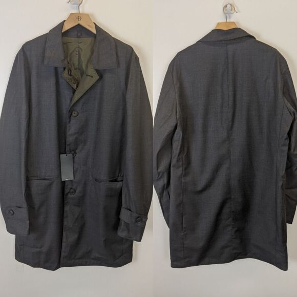 Hugo Boss Dylan reversible raincoat-men - Picture 1 of 6